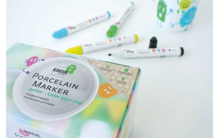 Produktbild Magni Porcelain Marker Junior Color your cup medium (4x)