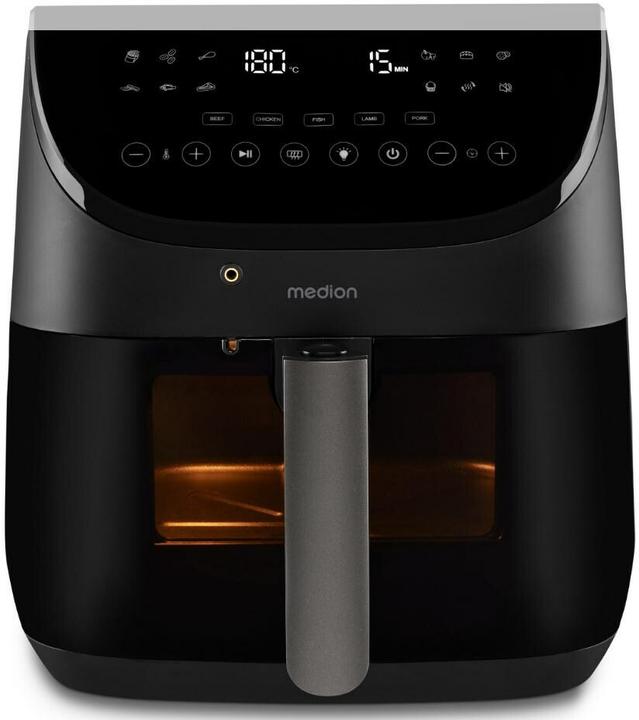 Medion MD 13060 X20 XXL Heissluftfritteuse 6,6l schwarz