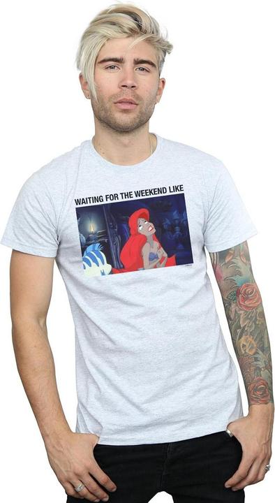 Image du produit Disney - T-shirt THE LITTLE MERMAID WAITING FOR THE WEEKEND - Homme (5XL)