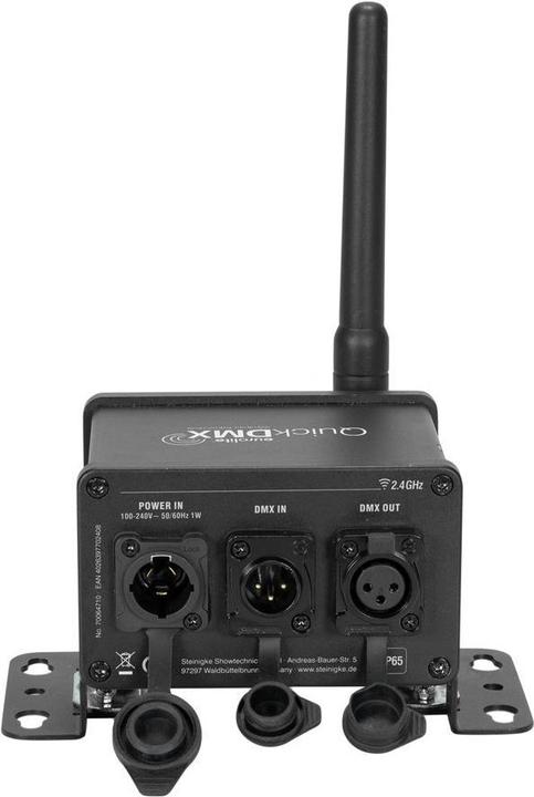 Actual product image Eurolite QuickDMX Outdoor Radio Transmitter/Receiver