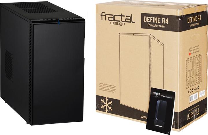 Actual product image Fractal Define R4 - Black Pearl (ATX, mATX, Mini-ITX)