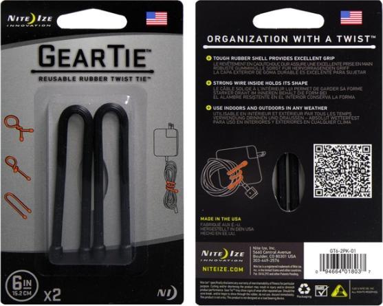 Produktbild Nite Ize GearTie 6"