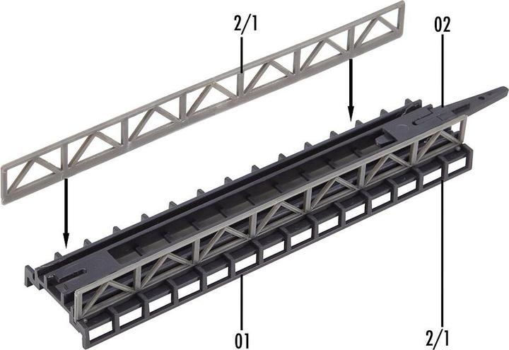 Produktbild Faller Z Auffahrten 1gleisig Universe