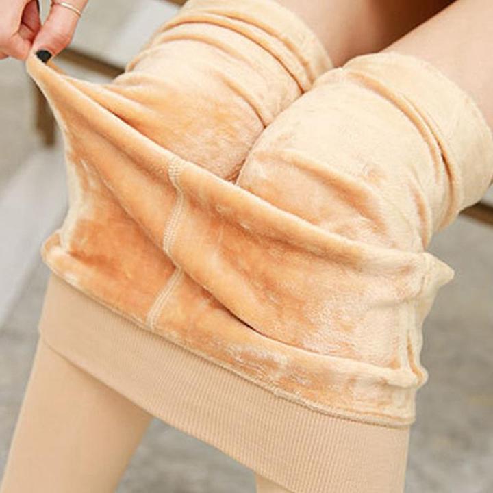 Produktbild Noya Warme Damen Winter Leggings Plüsch gefüttert (One Size) (One Size)
