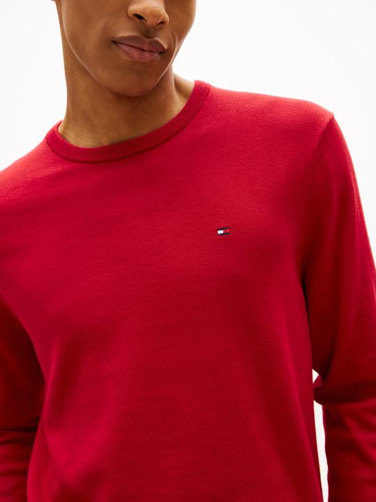 Produktbild Tommy Hilfiger Einfaches Baumwoll-Crewneck-Pullover (XL)