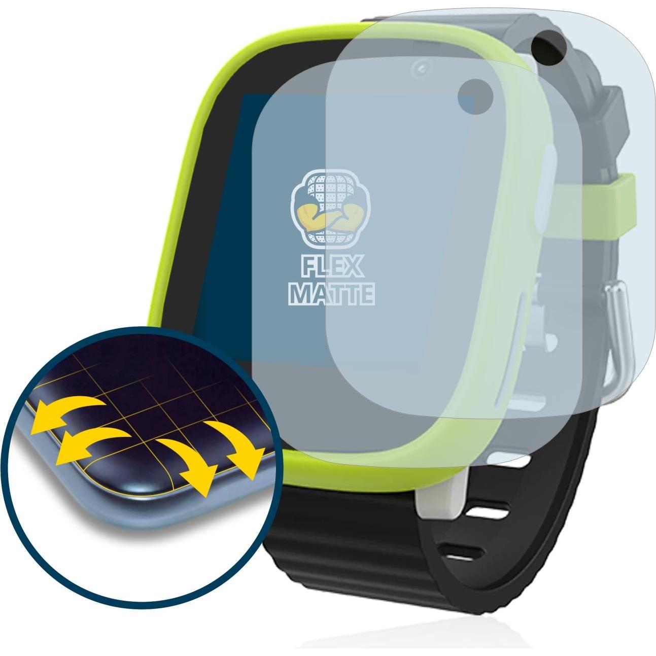 Thumbnail - BROTECT Full-Cover Displayschutz Matt, Smartwatch Schutzfolie, Grau