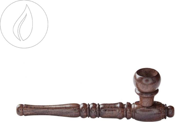 Image du produit Kulu Rose Wood Pipe 13 cm
