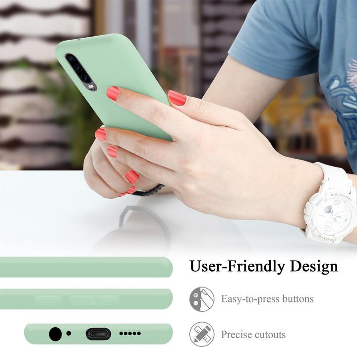 Produktbild Cadorabo TPU Liquid Silicone Case Cover (Huawei P30)