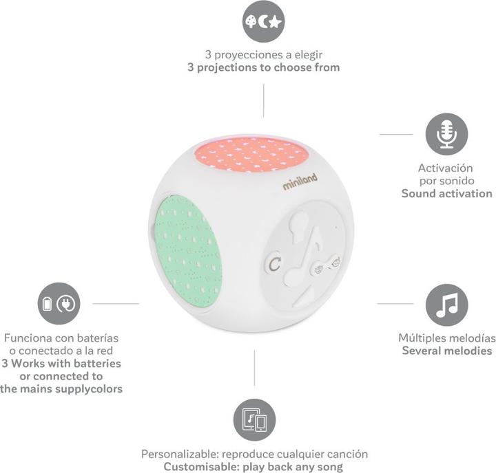 Produktbild Miniland Magical Dreamcube