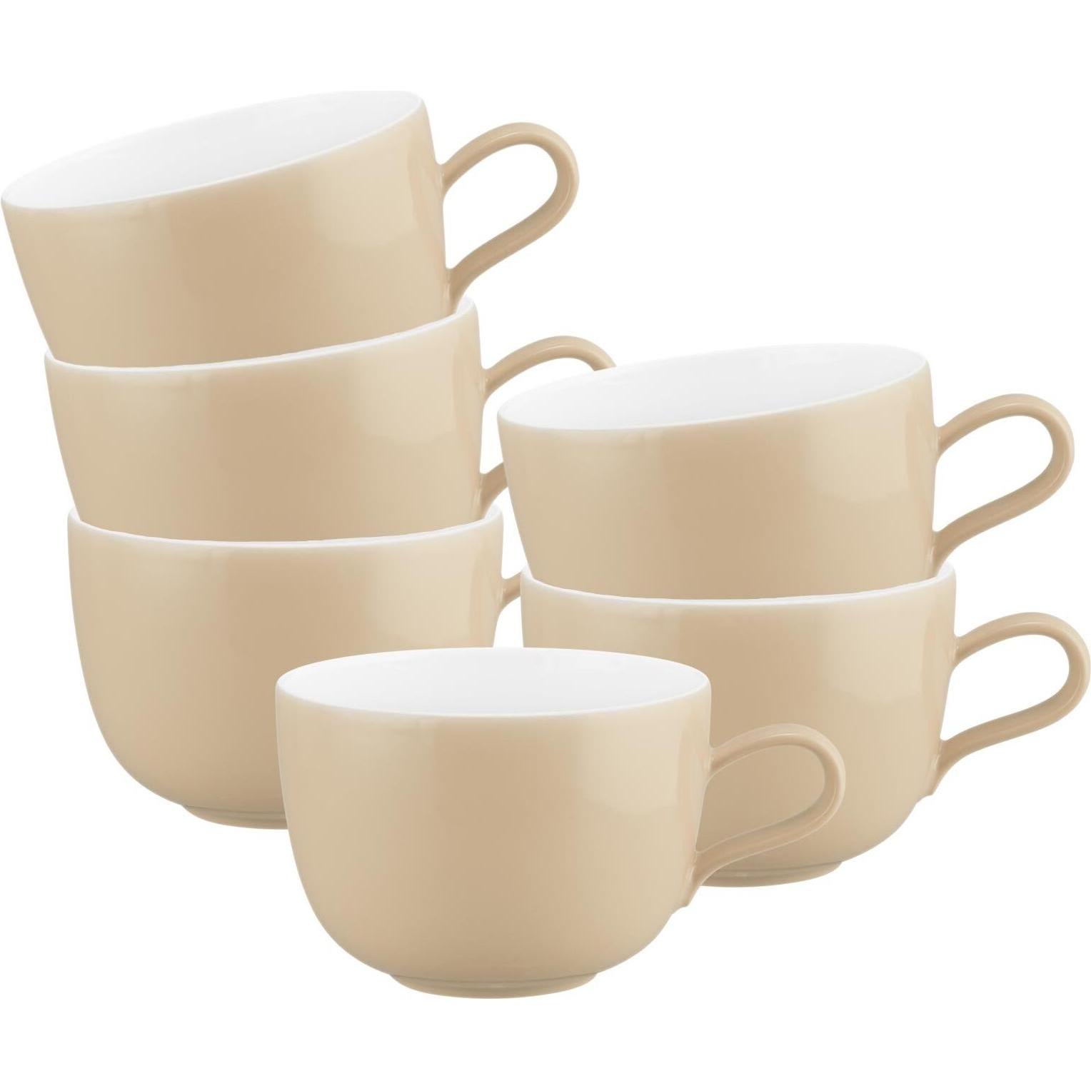 Seltmann, Tasse, Liberty Pure Colors Milchkaffeetassen (380 ml, 6 x)