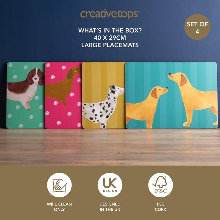 Image du produit Creative Tops CT Placemats (4 pcs, 40 x 29 cm)