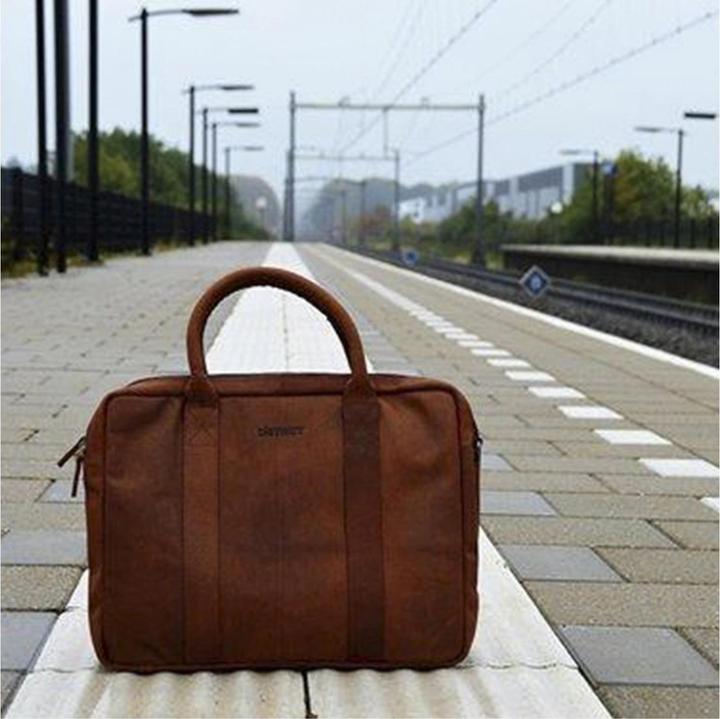 Immagine prodotto DSTRCT Limited Leder -Laptop -Tasche - 15,6 Zoll - braun (15.60")