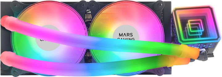 Image du produit Mars Gaming KIT WATERCOOLING AIO ML-ULTRA240 RGB - 240MM (NOIR)