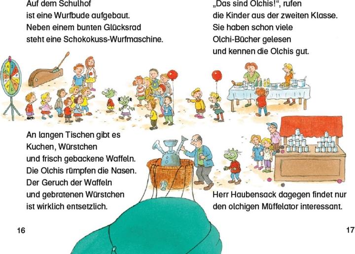 Produktbild Die Olchis auf dem Schulfest (Deutsch, Erhard Dietl, 2019)