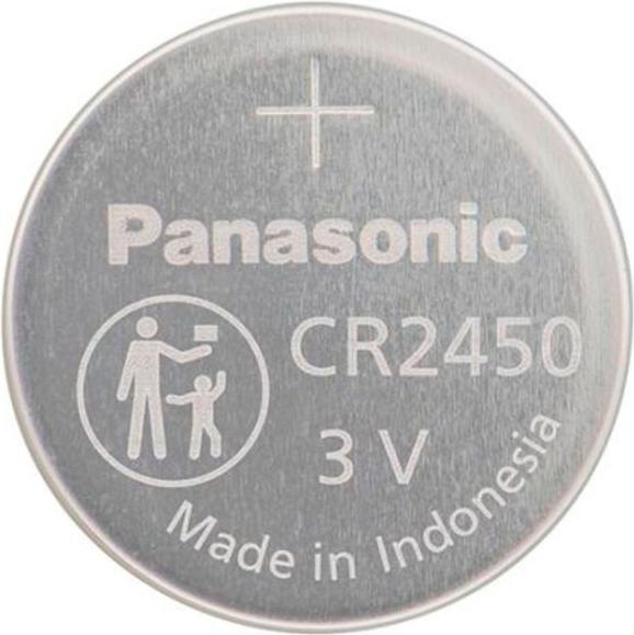 Actual product image Panasonic Lithium Power CR2450 (1 pcs., CR2450, 620 mAh)