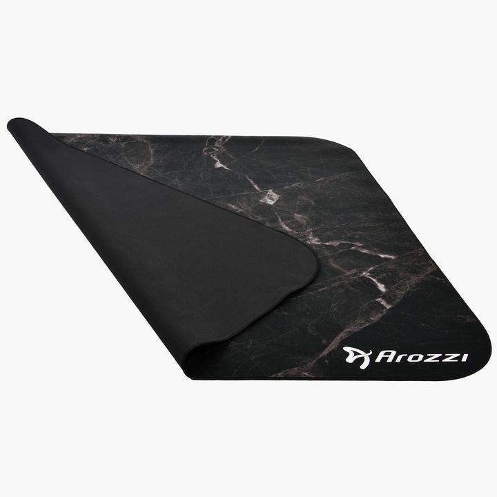 Actual product image Arozzi Computer chairs / desks ZONA Quattro Floor Pad | Black Marble (116 x 116 cm)