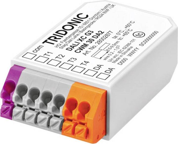 Zumtobel DALI XC G3CWM 30 DA2 Control gear (IP20)