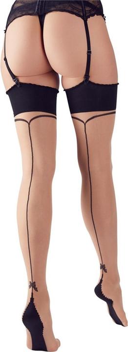 Actual product image Cottelli Collection Suspender stockings "Sandra (M)