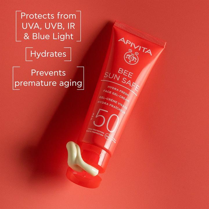 Actual product image Apivita Bee Sun Safe (SPF 50, 50 ml)