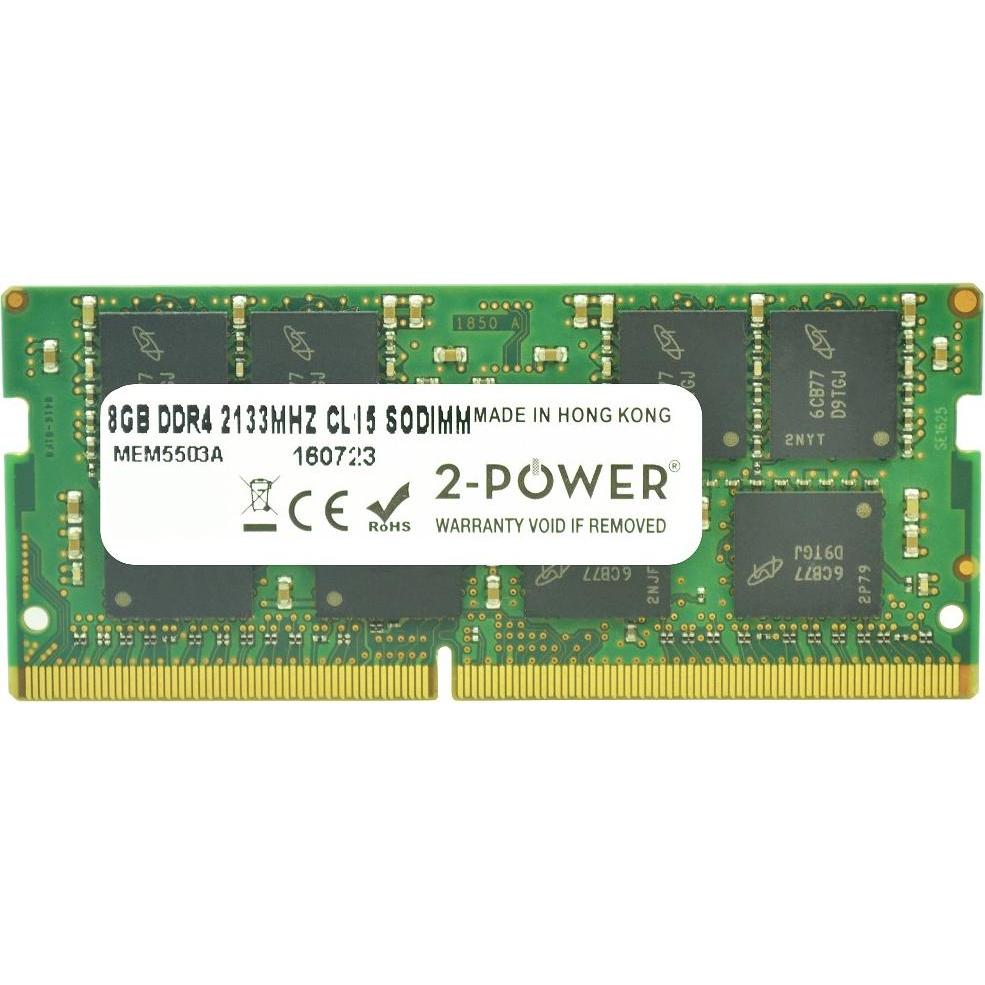 2-Power 8GB DDR4 2133MHz CL15 SoDIMM (1 x 8GB, 2133 MHz, DDR4-RAM, SO-DIMM), RAM, Grün