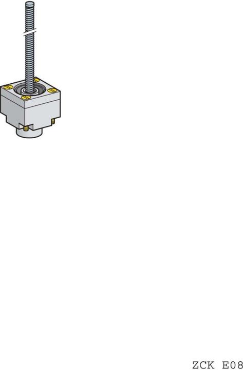 Produktbild TE Sensors Antriebskopf mit Federstab ZCKD05