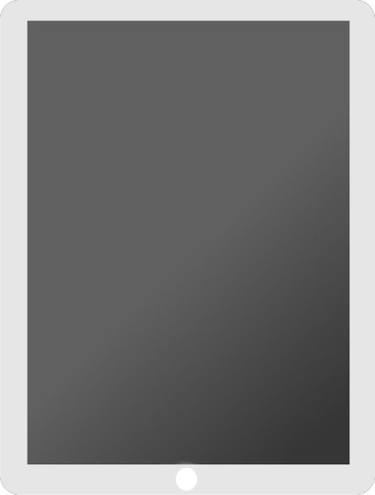Actual product image OEM Display Unit for iPad Pro 12.9 inch (2015) (A1584, A1652) white (Display)