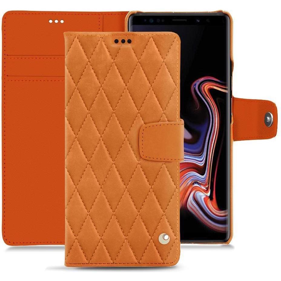Thumbnail - Noreve Lederschutzhülle Wallet (Samsung Galaxy Note 9), Smartphone Hülle, Orange