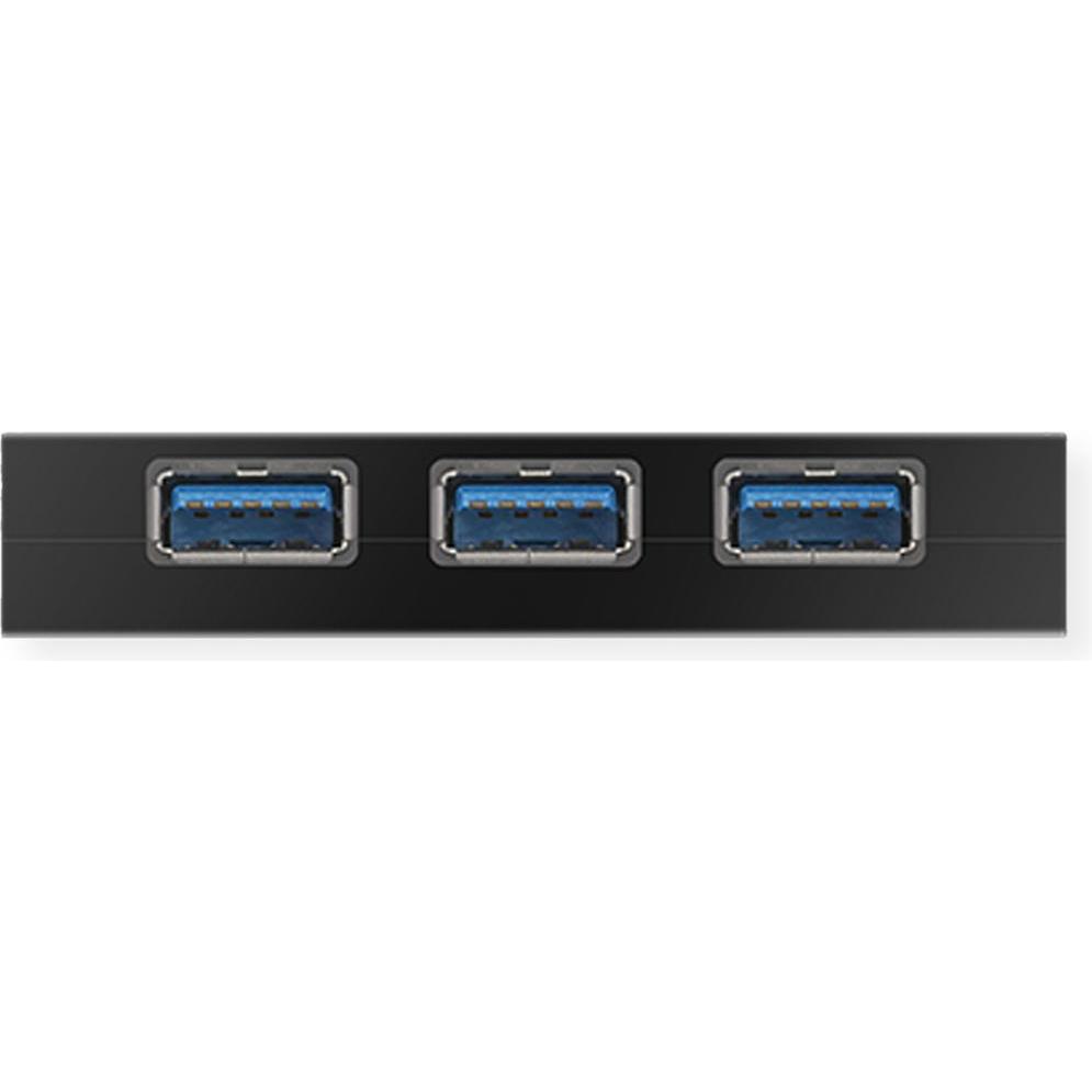 Thumbnail - D-Link Dub-1340 (USB-A, 4 Ports), Dockingstation + USB Hub, Schwarz