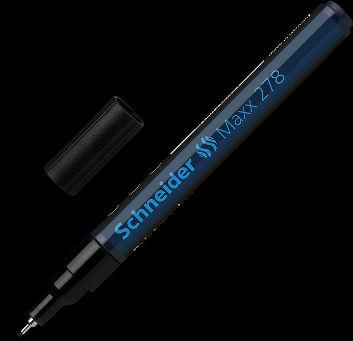 Actual product image Schneider Lacquer crayon black (deep blue-black, 0.80 mm, 1 x)