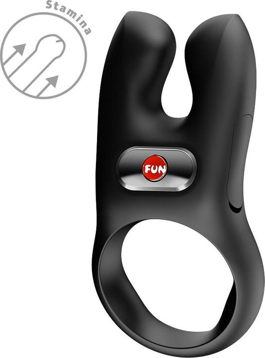 Actual product image Fun Factory - Nos Vibrierender Pennisring Schwarz