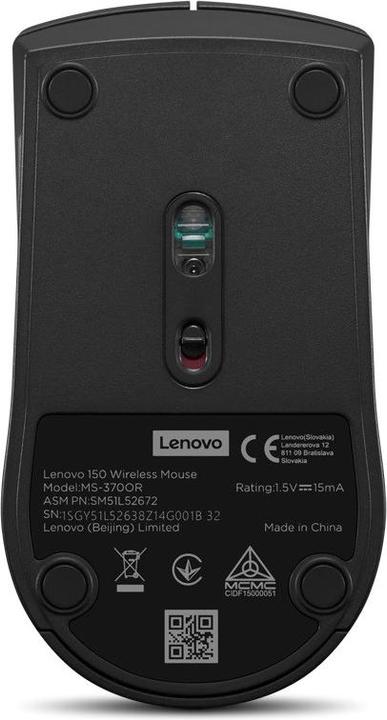 Actual product image Lenovo 150 Wireless Mouse (Wireless)