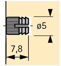 Produktbild Hettich Spreizmuffe (1 Stk.)