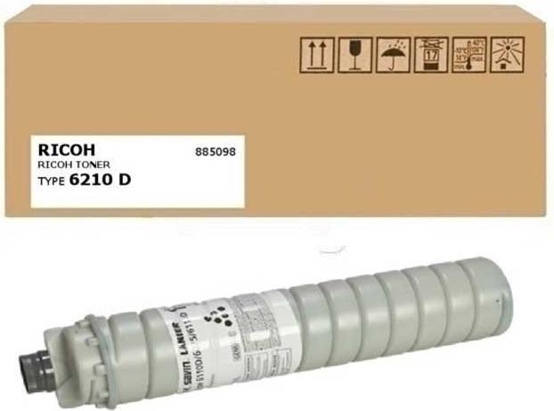 Produktbild RICOH 885098TYPE 6210D Toner schwarz 43.000 Seiten/6% 1100 Gramm Schwarz Aficio MP 5500 1060 (BK)