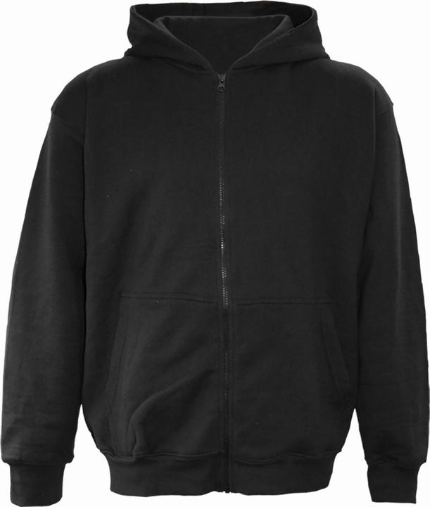 Produktbild Spiral Plain Kangaroo Pocket Zipped-Hoodie (M)