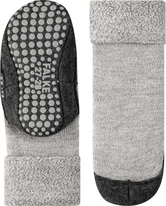 Image du produit Falke Cosyshoe Chaussons, couleur 3400 light grey mel., taille 27-28 (28)