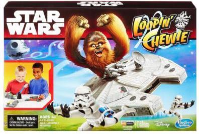 Actual product image Hasbro Star Wars Looping Chewie (German)