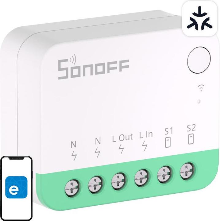 Actual product image Sonoff Minir4m (Switch actuator)