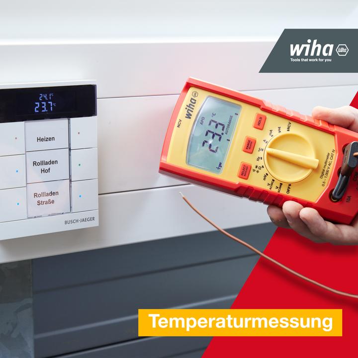 Produktbild Wiha Digitales Multimeter (CAT IV 600V, CAT III)