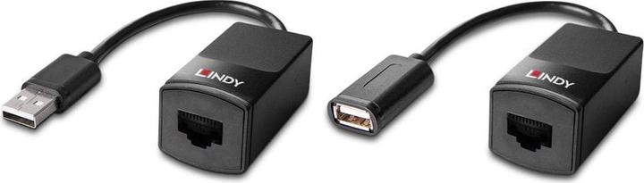 Produktbild Lindy 60m USB 1.1 Cat.6 Extender Basic 60m USB 1.1 Verlängerung (CAT6, 60 m)