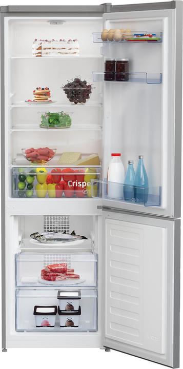 Produktbild Beko RCHA270K40SN - Koel- vriescombinatie - Zilver (251 l)