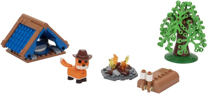 Actual product image Adopt Me BLDR! Small Building Playset Fox with Campsite
