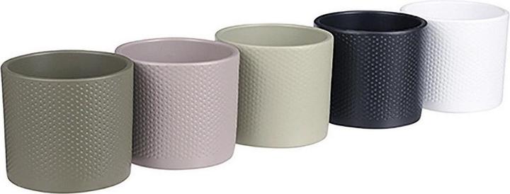 Produktbild Mica Era pot round 5 ass relief PDQ (13.50 x 12.50 cm)