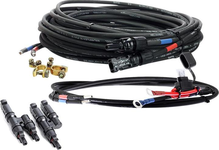 Actual product image Offgridtec ® basicPremium-L 200W solar system 12V/24V complete system (200 W)