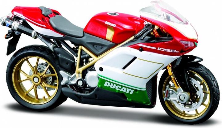 Produktbild Maisto Modellmotorrad Ducati 1098S mit Ständer 1/18