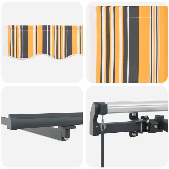 Actual product image vidaXL Retractable awning (3.50 m)