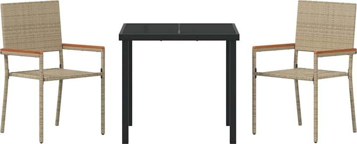 Actual product image vidaXL Garden dining set (80 cm)