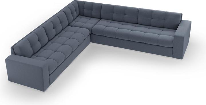 Actual product image CXL by Christian Lacroix Symmetrical Corner Sofa, "Yohan", 5 Seats, 236x236x72 Made in Europe (Corner sofa)