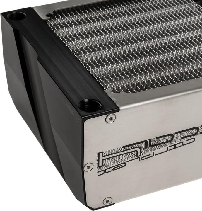 Produktbild Aqua Computer airplex radical 4/480mm - Aluminium (120 mm)