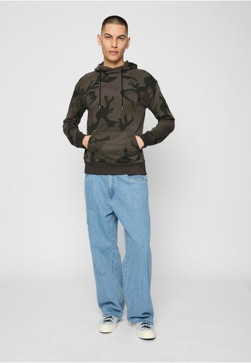 Produktbild Urban Classics High Neck Camo Hoody (S)