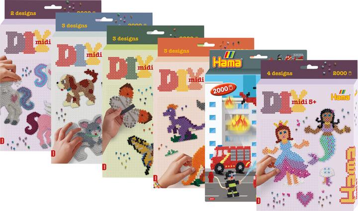 Image du produit Hama Perles à repasser - Kit de démarrage midi Papillons
